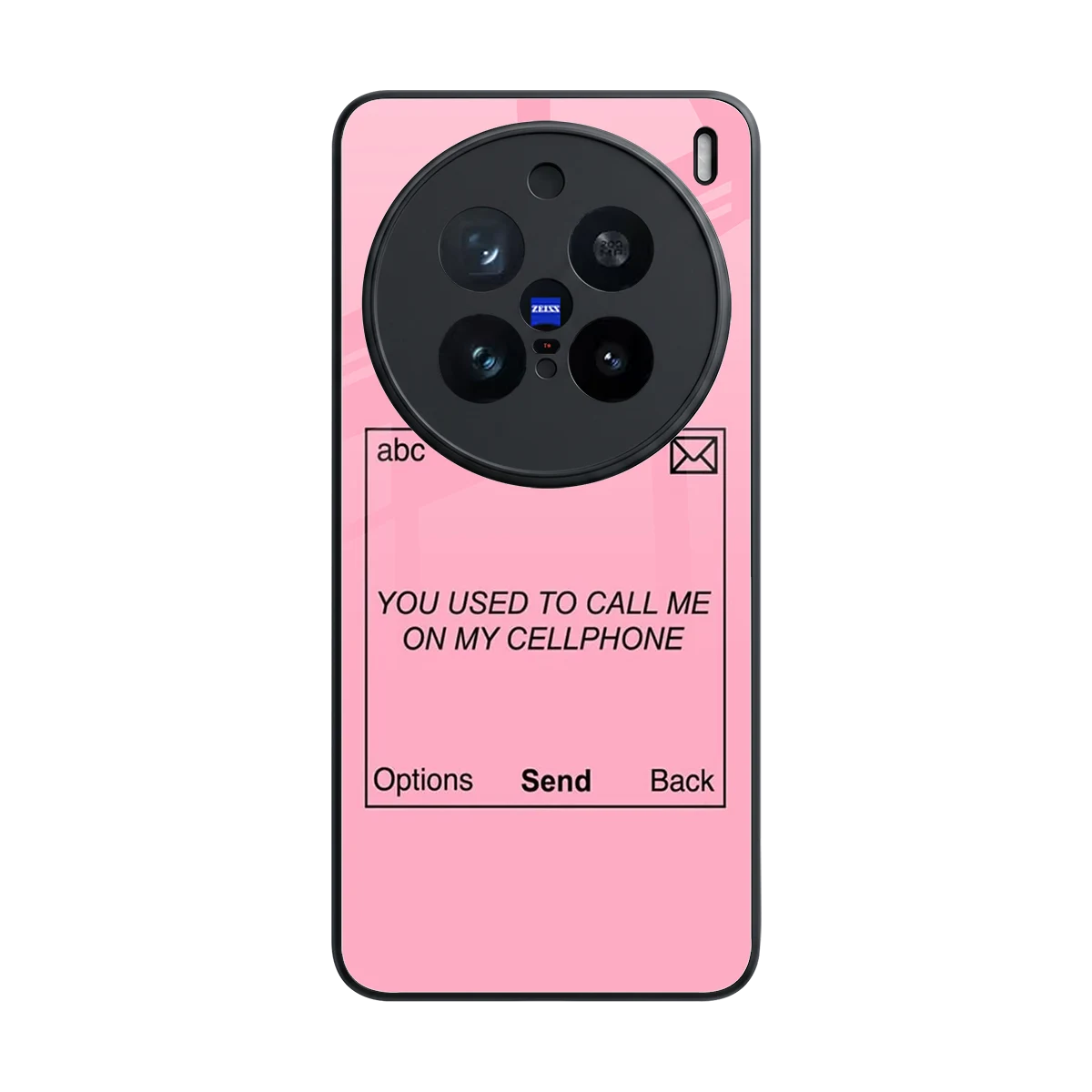 Lost Connection back phone cover | glass case for vivo x200 pro