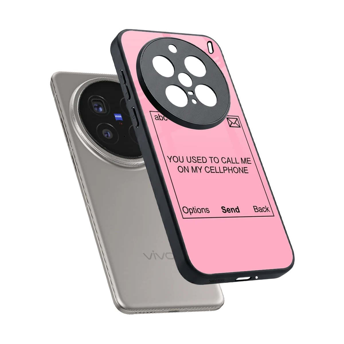 Lost Connection sleek vivo x200 pro cover with tempered glass back and TPU edges