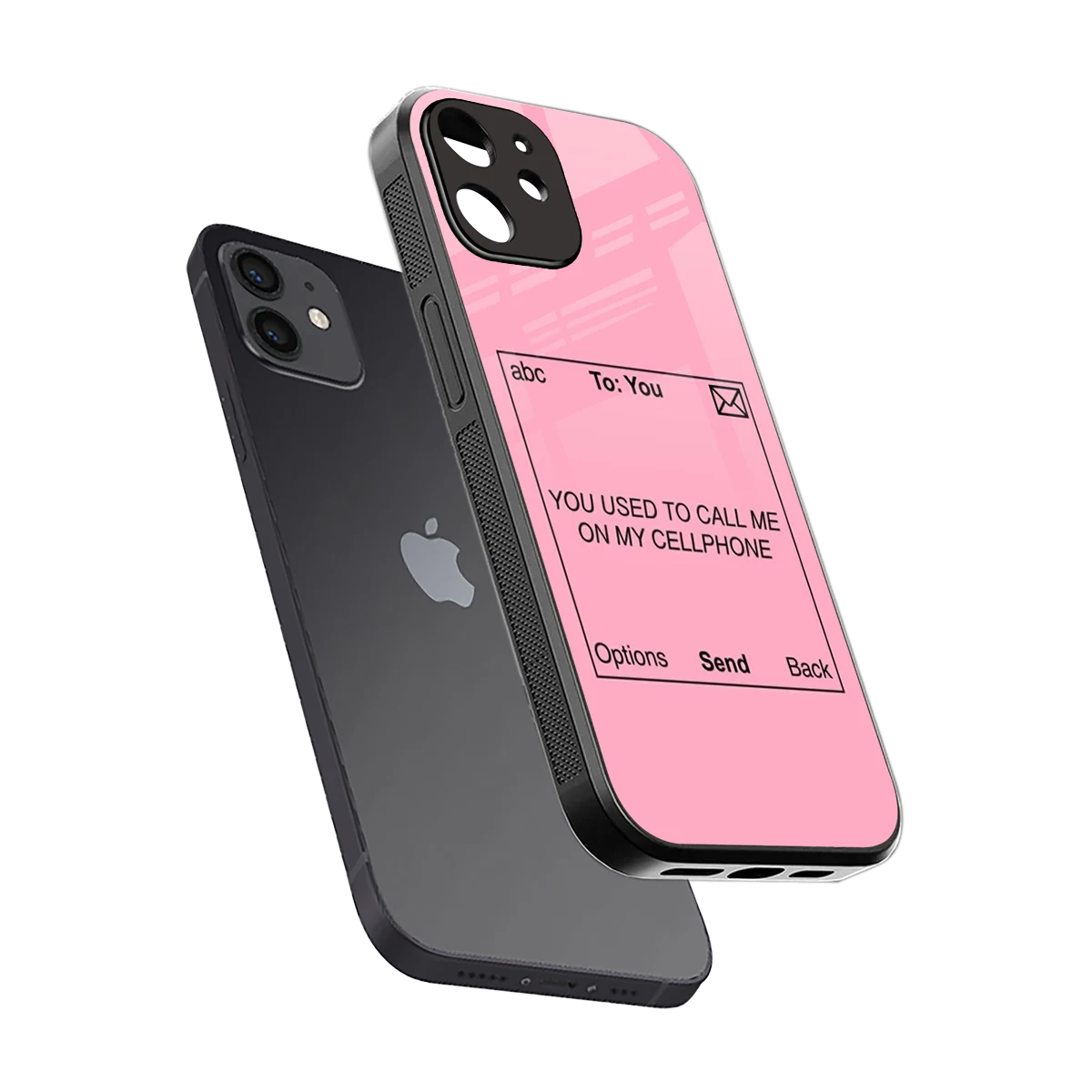 Lost Connection sleek iphone 11 cover with tempered glass back and TPU edges