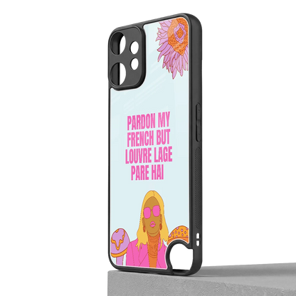 Louvre Lage Pade Hai cmf nothing phone 2 pro mobile cover | shockproof glass phone case