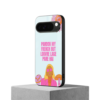 Louvre Lage Pade Hai google pixel 10 pro xl mobile cover | shockproof glass phone case