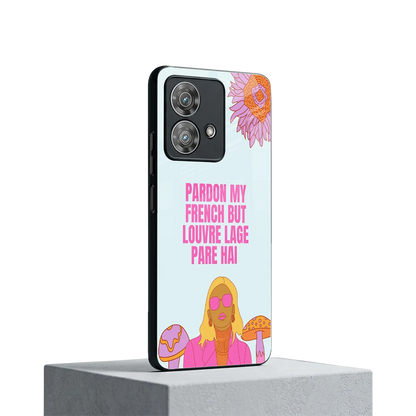 Louvre Lage Pade Hai motorola edge 40 neo 5g mobile cover | shockproof glass phone case
