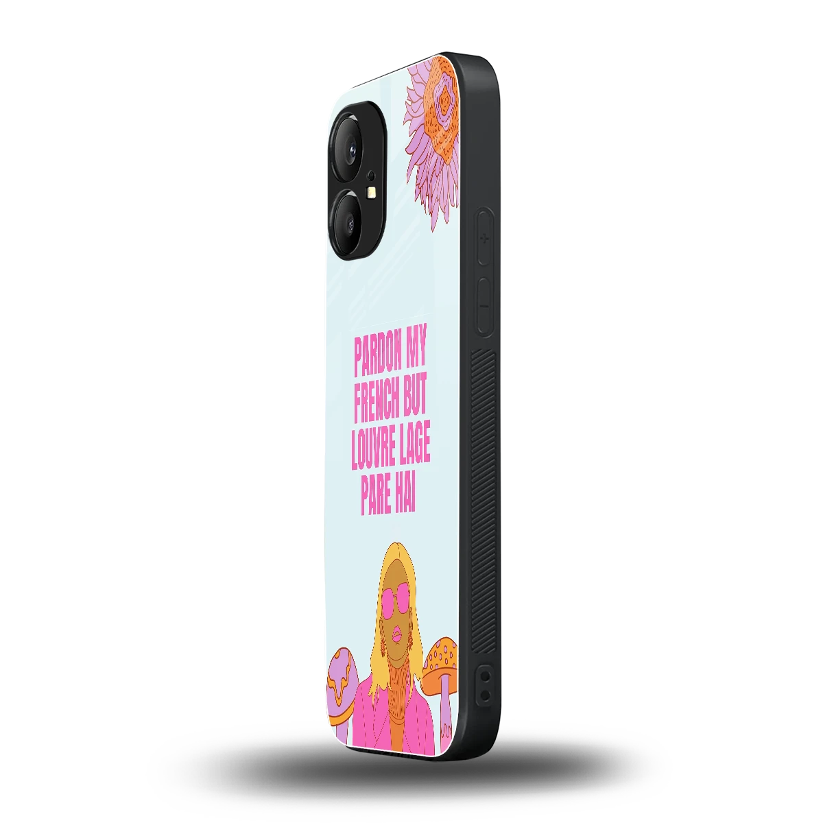 Louvre Lage Pade Hai nothing phone 1 mobile cover | shockproof glass phone case