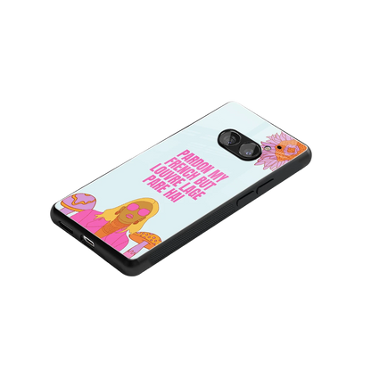 Louvre Lage Pade Hai stylish phone case for nothing phone 2a plus | glossy glass and slim fit