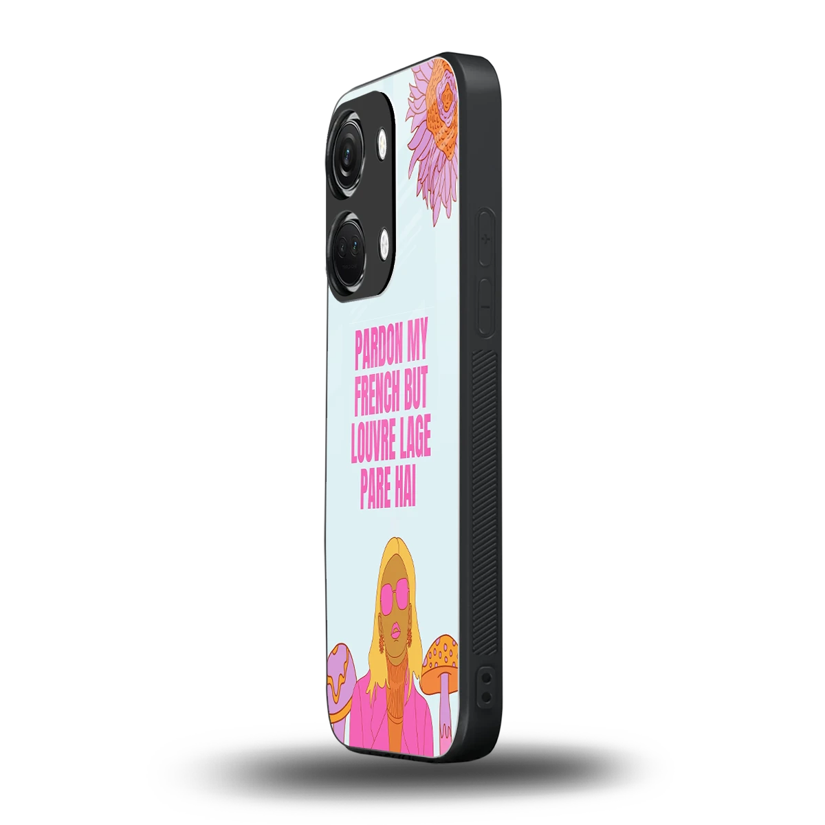 Louvre Lage Pade Hai oneplus nord 3 mobile cover | shockproof glass phone case