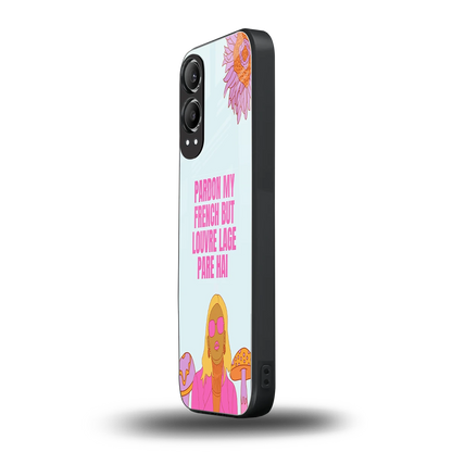Louvre Lage Pade Hai oneplus nord ce 4 lite mobile cover | shockproof glass phone case