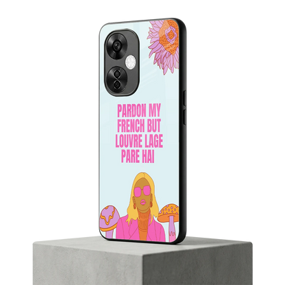 Louvre Lage Pade Hai oneplus nord ce 3 lite mobile cover | shockproof glass phone case