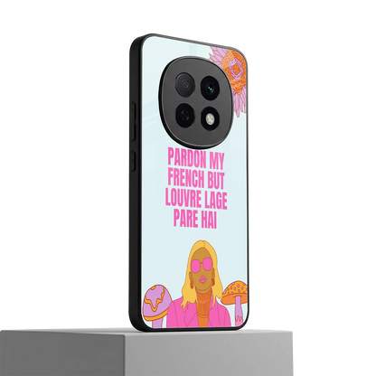 Louvre Lage Pade Hai oppo f29 pro 5g mobile cover | shockproof glass phone case