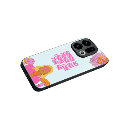 Louvre Lage Pade Hai stylish phone case for oppo find x9 | glossy glass and slim fit