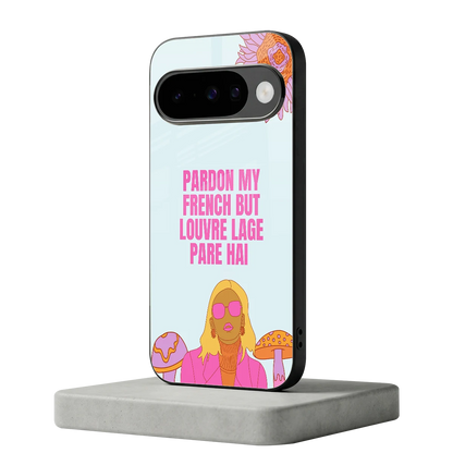 Louvre Lage Pade Hai google pixel 10 mobile cover | shockproof glass phone case
