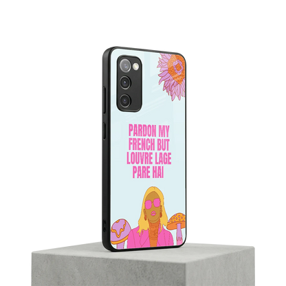 Louvre Lage Pade Hai samsung galaxy s20 fe mobile cover | shockproof glass phone case