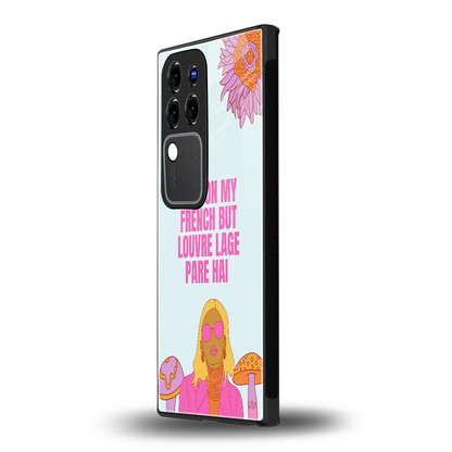 Louvre Lage Pade Haivivo v30 pro mobile cover | shockproof glass phone case