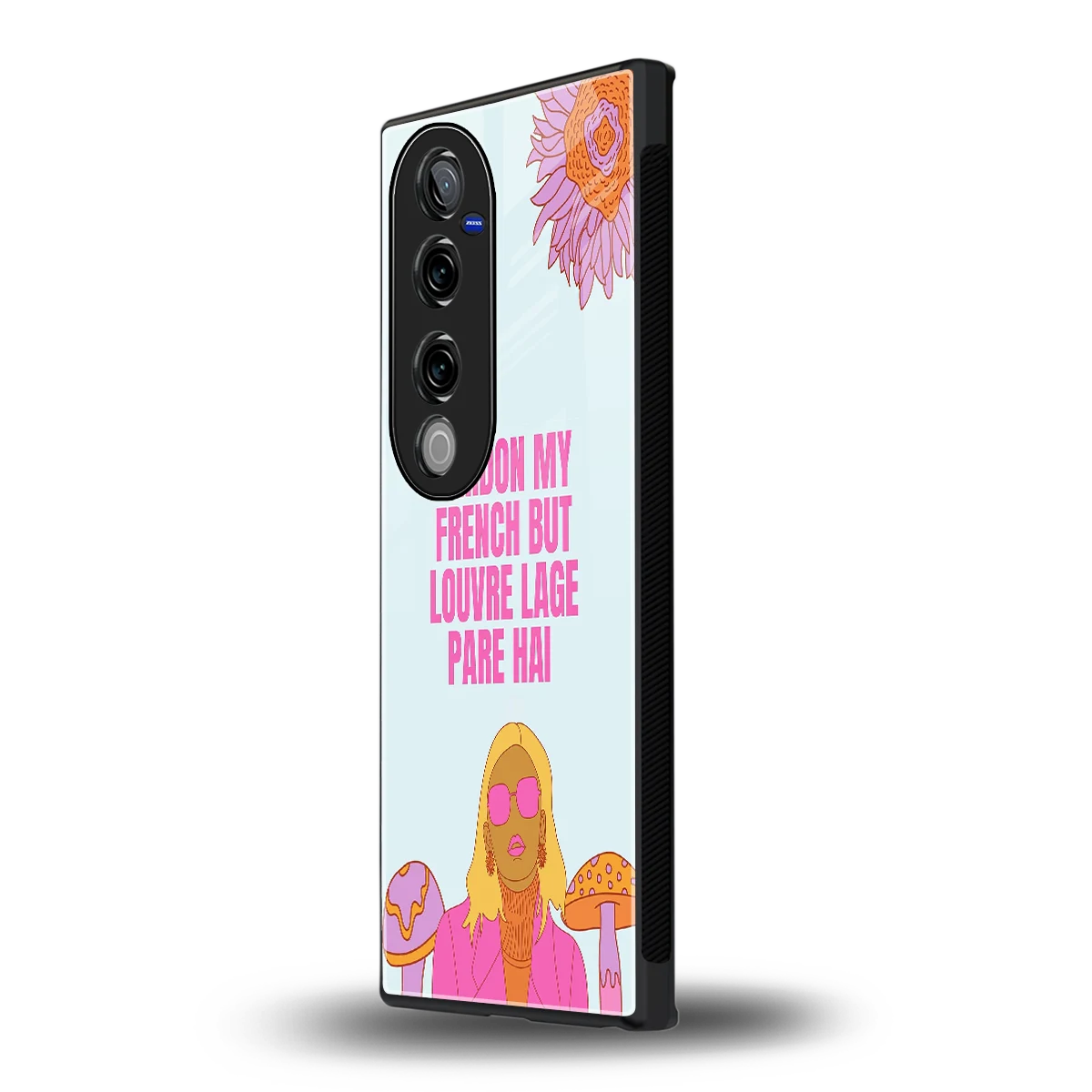 Louvre Lage Pade Hai vivo v40 pro mobile cover | shockproof glass phone case