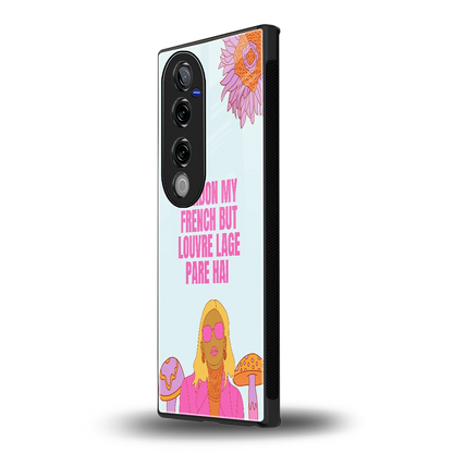 Louvre Lage Pade Hai vivo v40 pro mobile cover | shockproof glass phone case