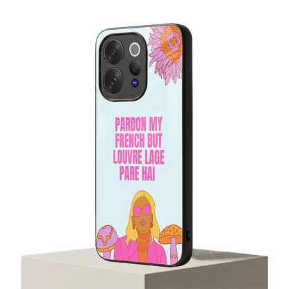 Louvre Lage Pade Hai vivo v70 mobile cover | shockproof glass phone case