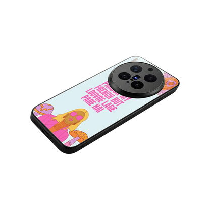 Louvre Lage Pade Hai stylish phone case for vivo x300 pro | glossy glass and slim fit