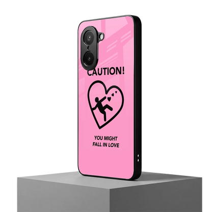 Love Ahead oneplus nord ce5 5g mobile cover | shockproof glass phone case