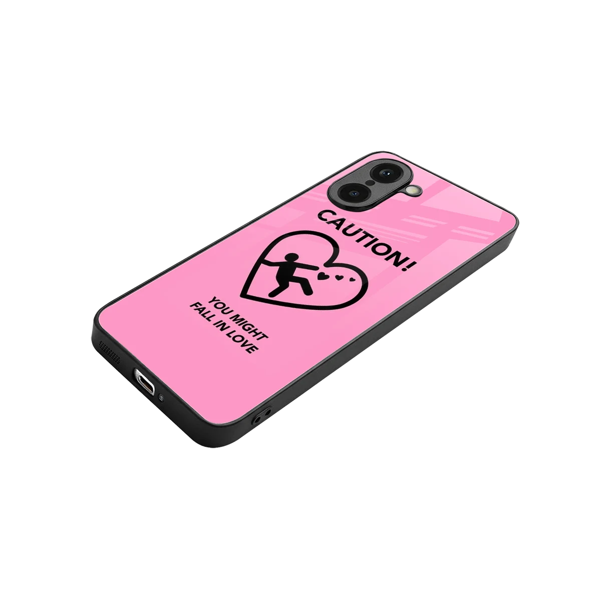 Love Ahead stylish phone case for oneplus nord ce5 5g | glossy glass and slim fit