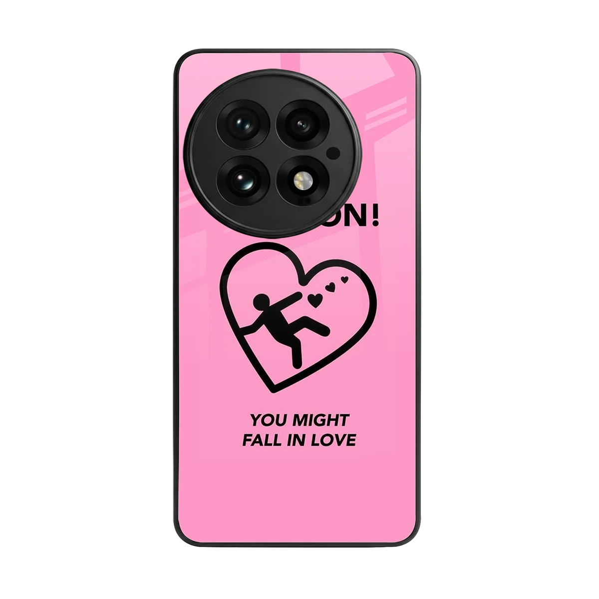 Love Ahead back phone cover | glass case for oneplus 13