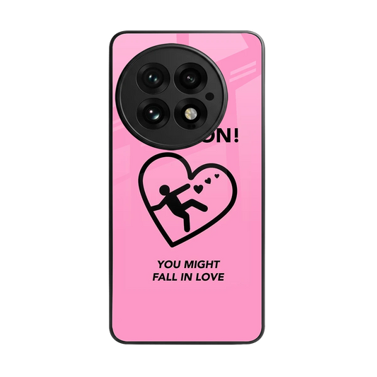 Love Ahead back phone cover | glass case for oneplus 13