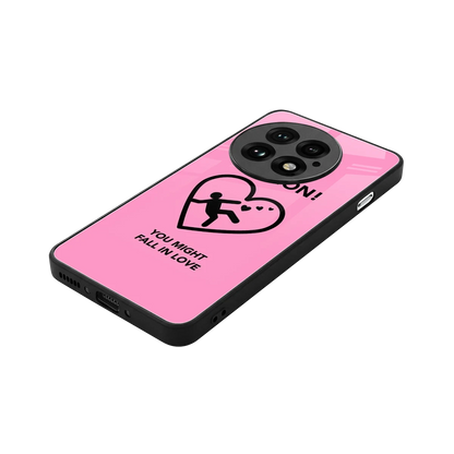 Love Ahead stylish phone case for oneplus 13 | glossy glass and slim fit