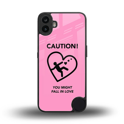 Love Ahead back phone cover | glass case for cmf nothing phone 1