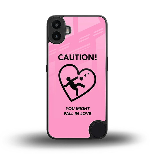 Love Ahead back phone cover | glass case for cmf nothing phone 1