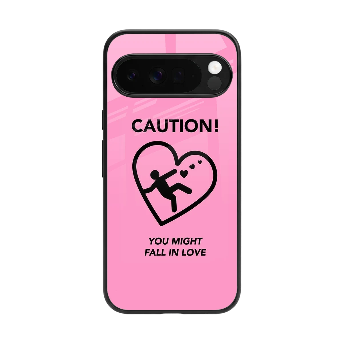 Love Ahead back phone cover | glass case for google pixel 10 pro xl
