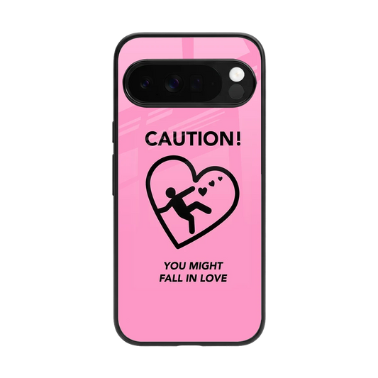 Love Ahead back phone cover | glass case for google pixel 10 pro xl