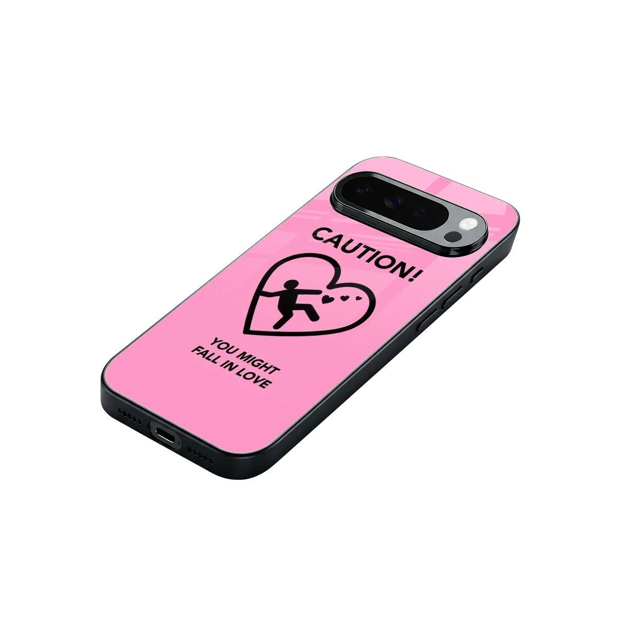 Love Ahead stylish phone case for google pixel 10 pro xl | glossy glass and slim fit