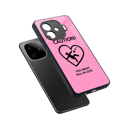Love Ahead sleek iqoo neo 10r 5g cover with tempered glass back and TPU edges