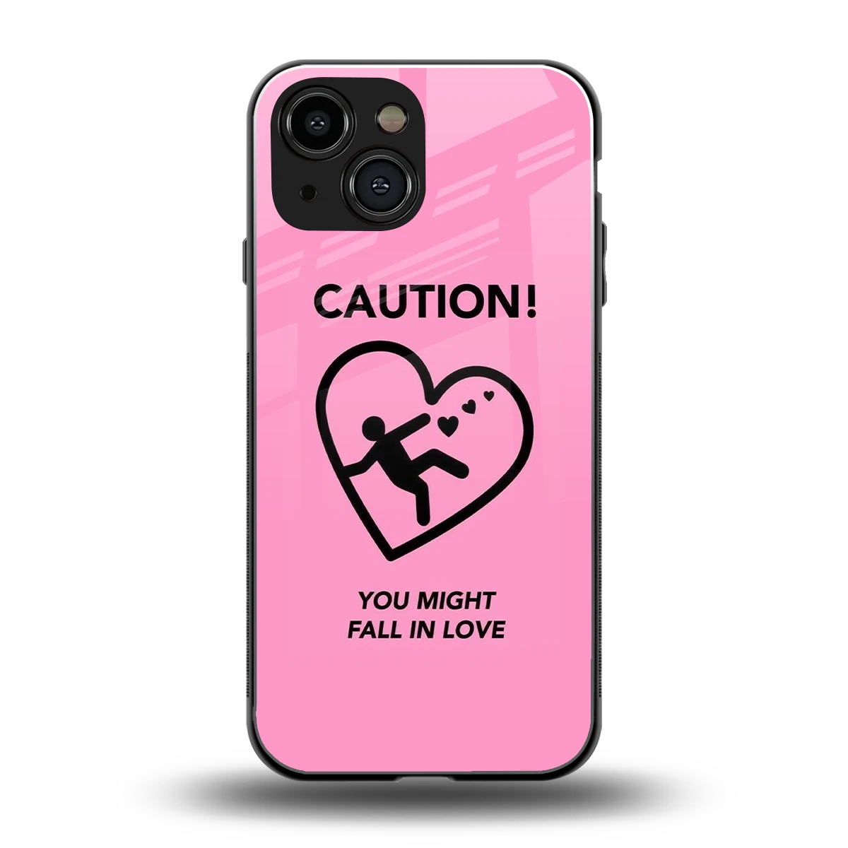 Love Ahead back phone cover | glass case for iphone 13 mini