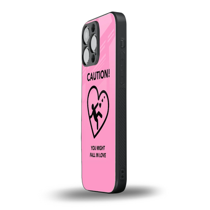 Love Ahead iphone 14 pro max mobile cover | shockproof glass phone case