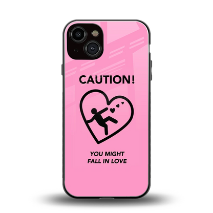 Love Ahead back phone cover | glass case for iphone 14