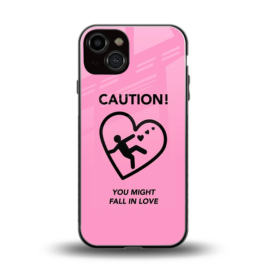 Love Ahead back phone cover | glass case for iphone 14