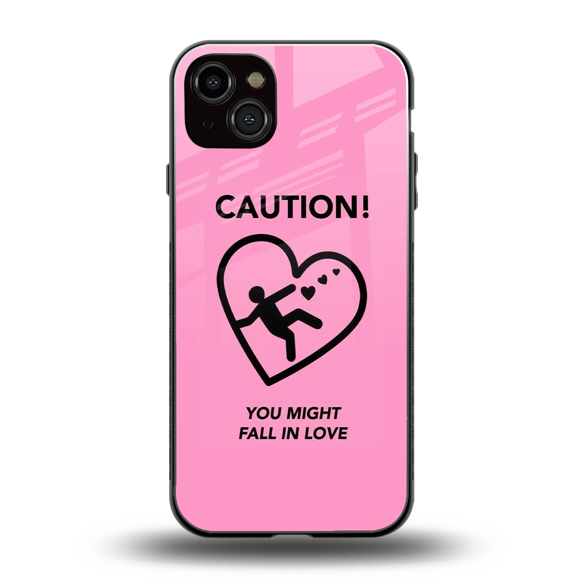 Love Ahead back phone cover | glass case for iphone 14 plus