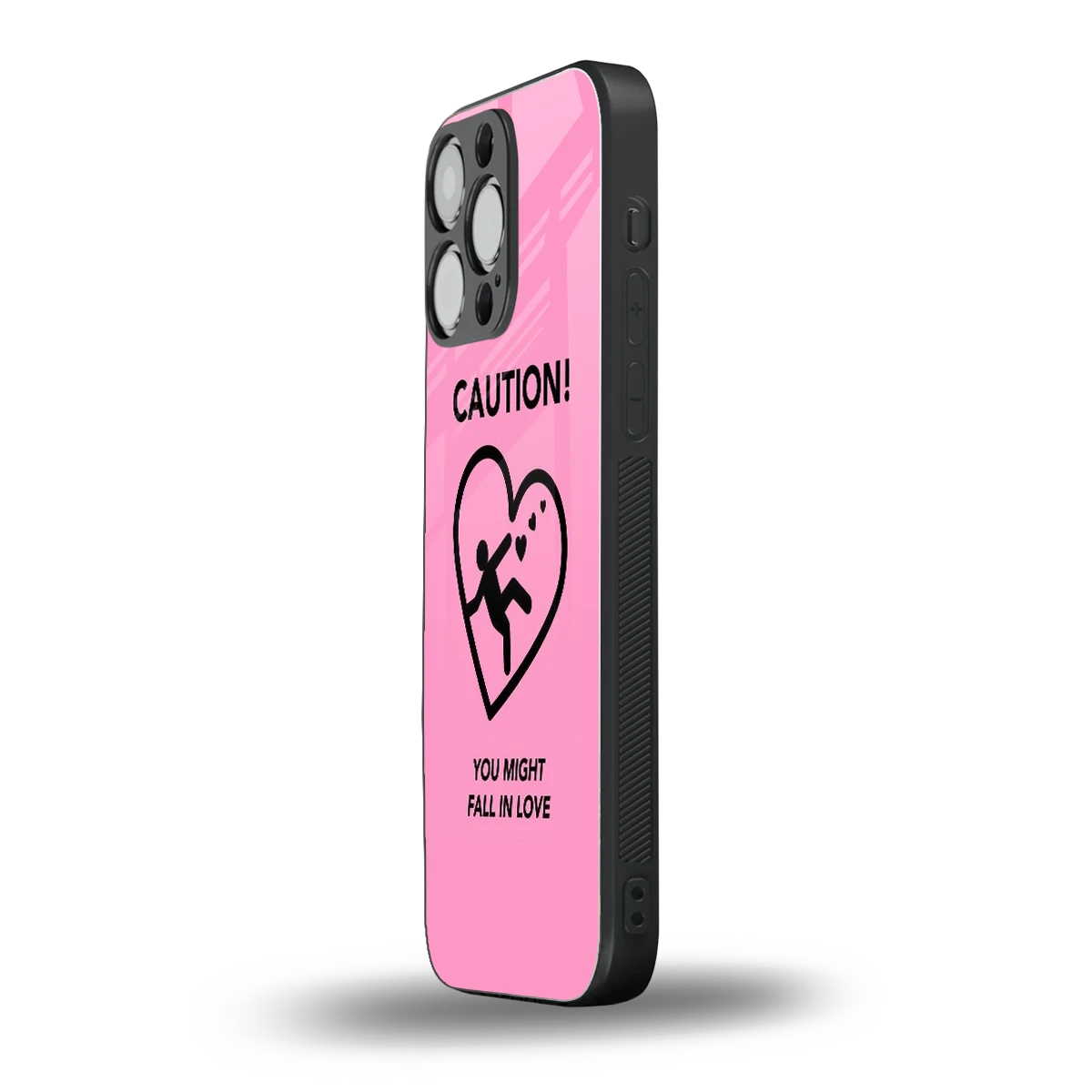 Love Ahead iphone 15 pro max mobile cover | shockproof glass phone case