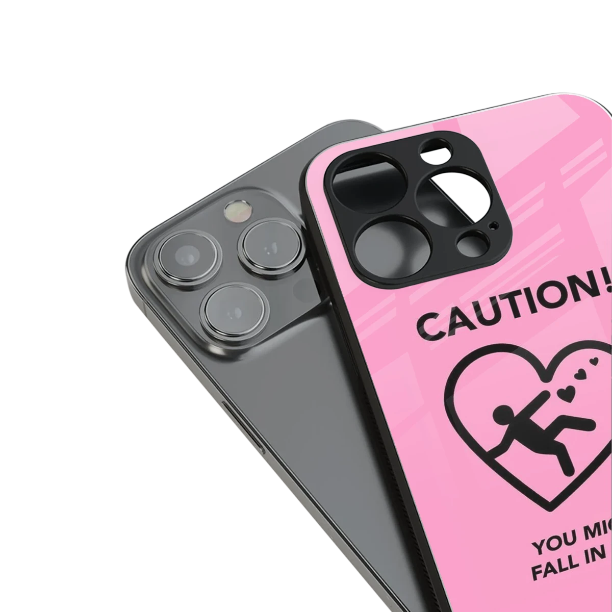 Love Ahead stylish phone case for iphone 12 mini | glossy glass and slim fit