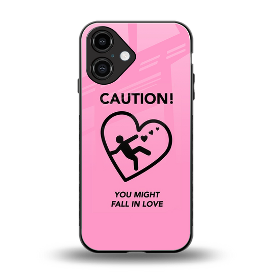 Love Ahead Phone Case for Iphone 16 | Glass Case