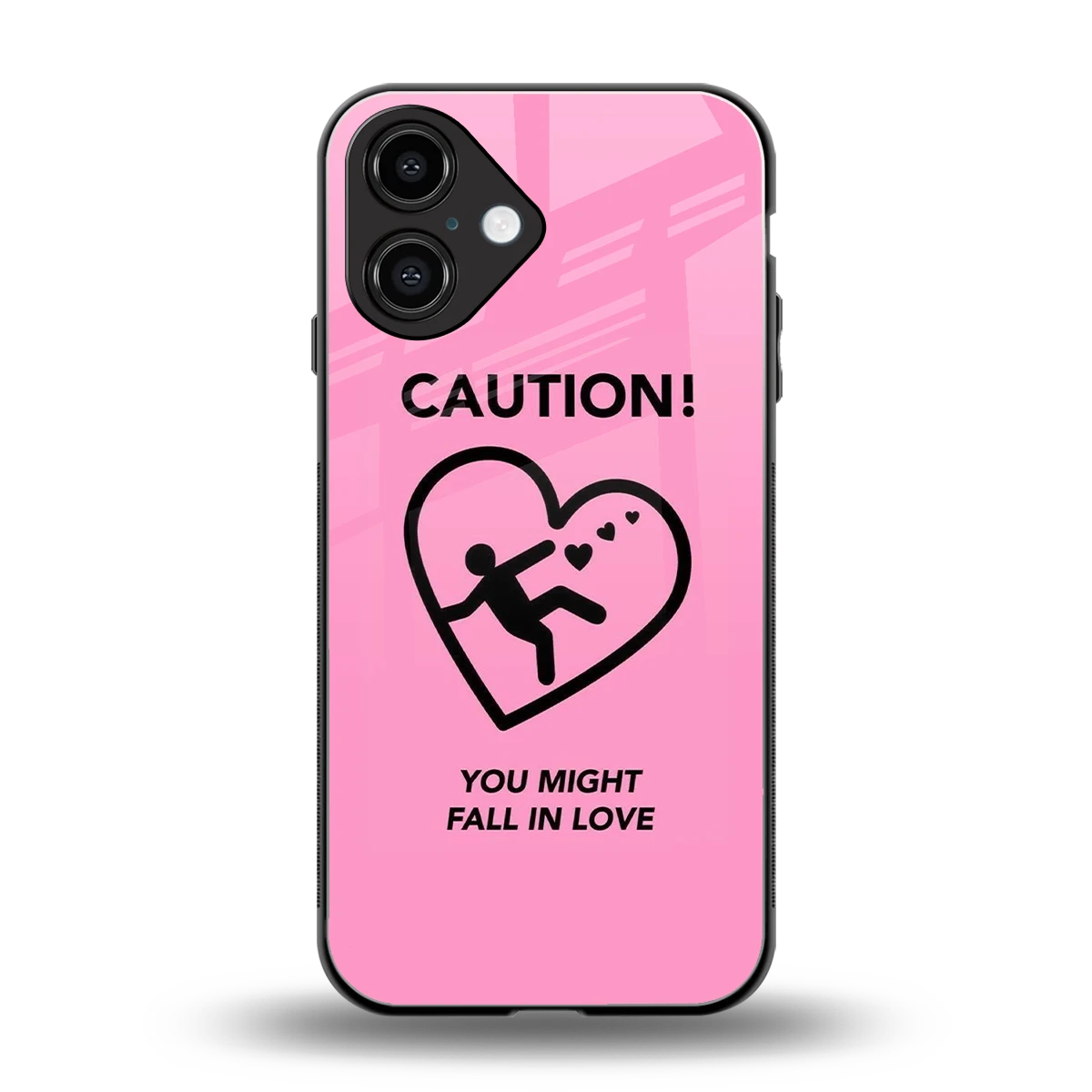 Love Ahead back phone cover | glass case for iphone 16