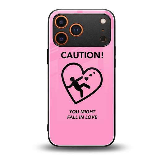 Love Ahead back phone cover | glass case for iphone 17 pro max