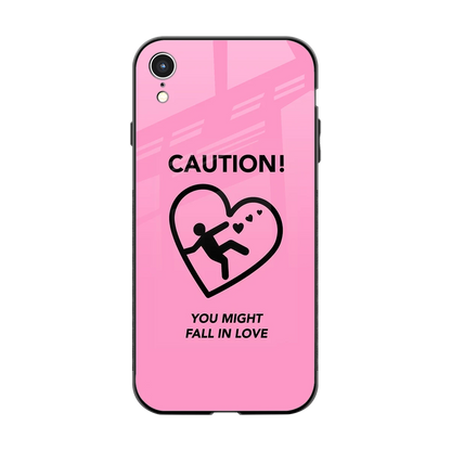 Love Ahead back phone cover | glass case for iphone xr