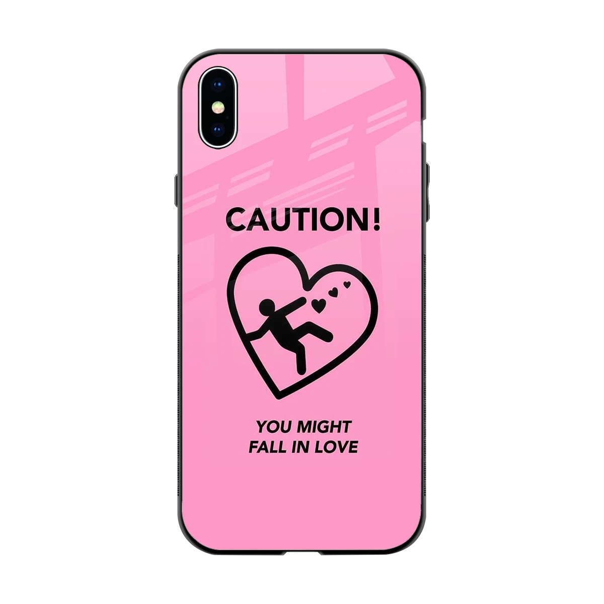 Love Ahead back phone cover | glass case for iphone xs max