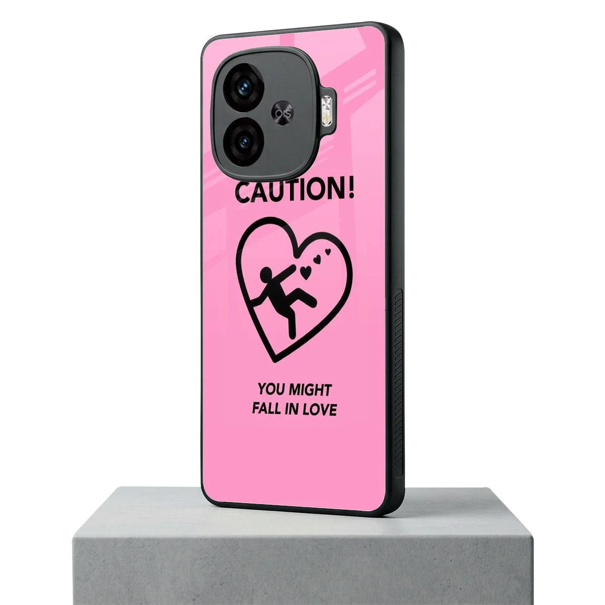 Love Ahead iqoo neo 10r 5g mobile cover | shockproof glass phone case