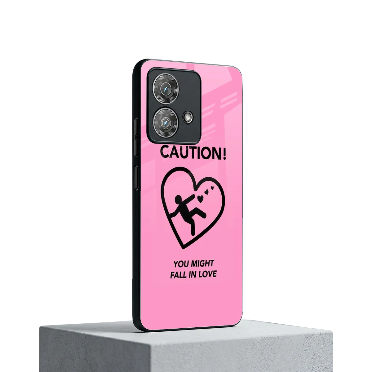 Love Ahead motorola edge 40 neo 5g mobile cover | shockproof glass phone case