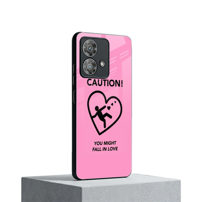 Love Ahead motorola edge 40 neo 5g mobile cover | shockproof glass phone case