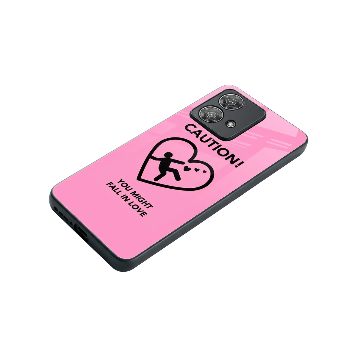 Love Ahead stylish phone case for motorola edge 40 neo 5g | glossy glass and slim fit
