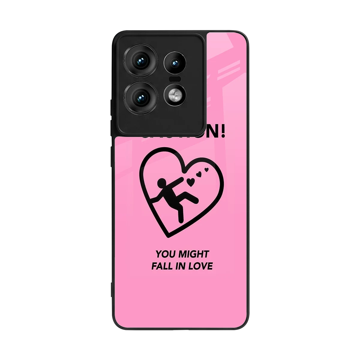 Love Ahead back phone cover | glass case for motorola edge 50 pro