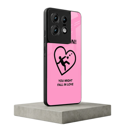 Love Ahead motorola edge 50 pro mobile cover | shockproof glass phone case