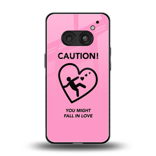 Love Ahead back phone cover | glass case for nothing phone 2a